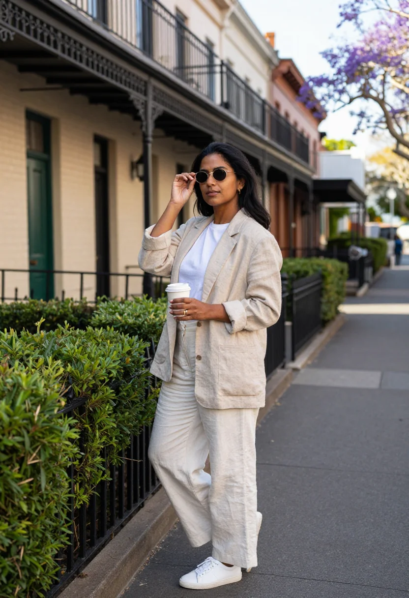 AI surry hills sample — portrait of a woman, three-quarter portrait of a South-Asian