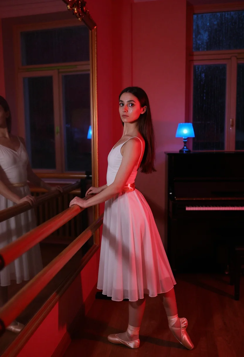 AI suspiria sample — portrait of a woman, half-length portrait of a Western-Europ