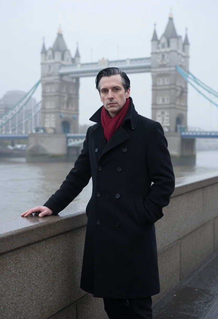 AI sweeney todd sample — portrait of a man, three-quarter-length portrait of an Engli