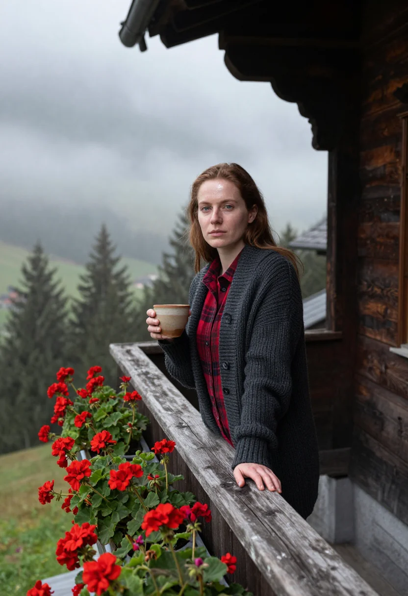 AI switzerland sample — portrait of a traveler, full-length portrait of a Western-Eu