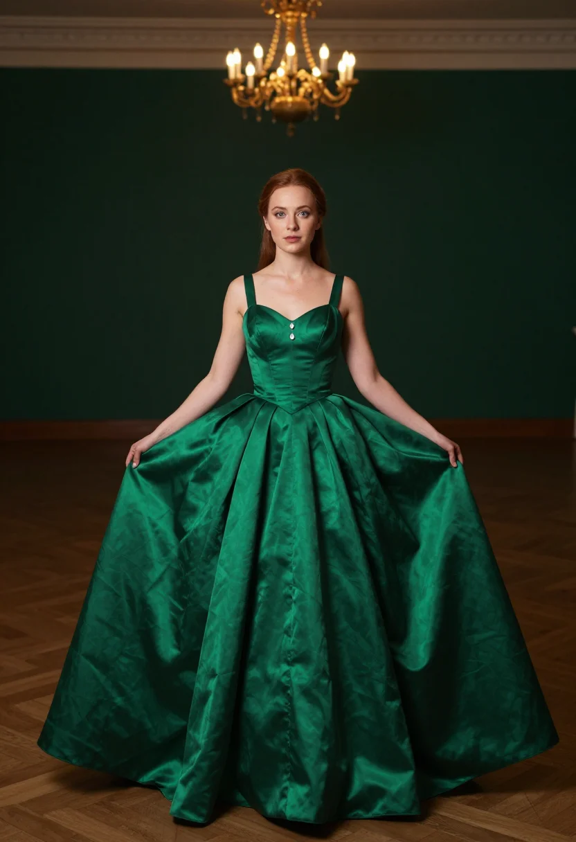 Example portrait from the AI Taffeta Emerald — Free Preview, Train Once