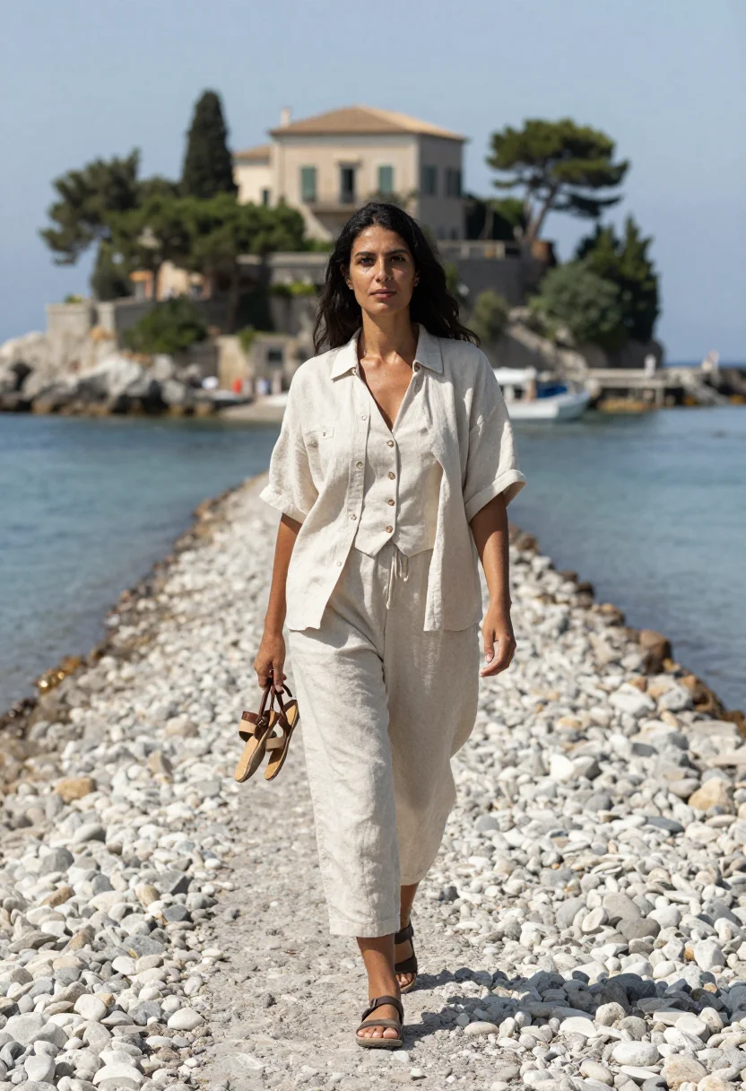 AI taormina sample — portrait of a woman, full-length portrait of a Southern-Euro