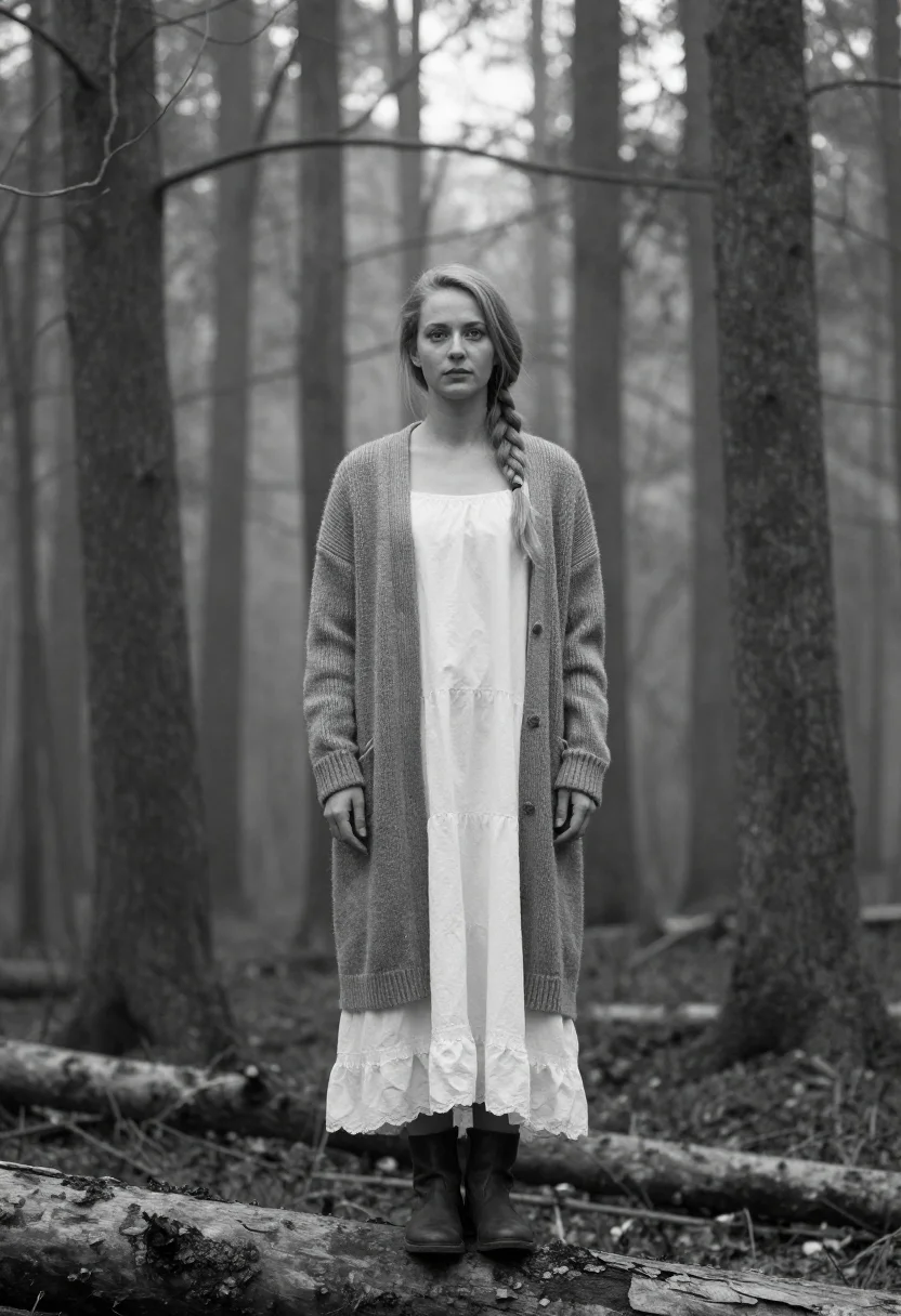 Example portrait from the AI Taylor Swift Folklore — Free Preview, Train Once
