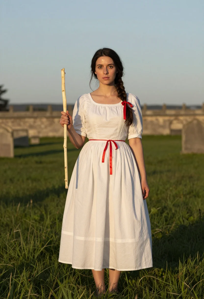 AI tess durbeyfield sample — portrait of a woman, a Western-European woman in her early t