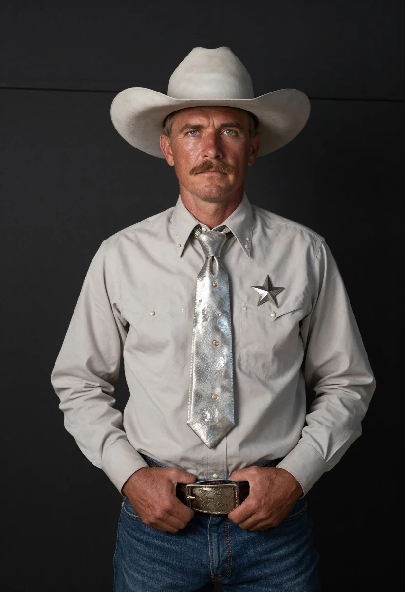 AI texas ranger sample — portrait of a man, half-length portrait of a Texan man in hi