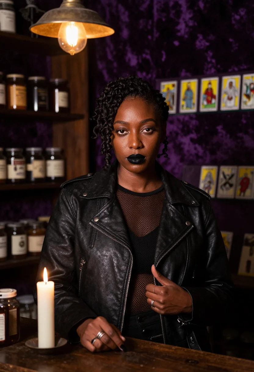 AI the craft sample — portrait of a woman, chest-up portrait of a Black woman with