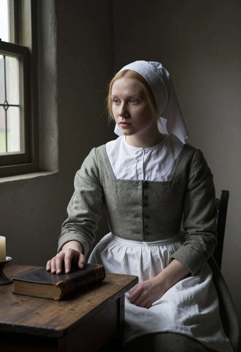 AI the vvitch sample — portrait of a woman, a half-length portrait from slightly ab