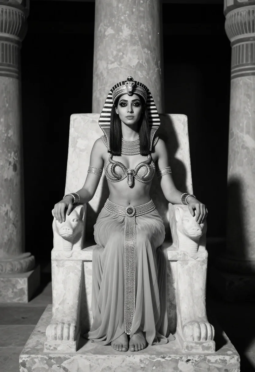 Example portrait from the AI Theda Bara Cleopatra — Free Preview, Train Once
