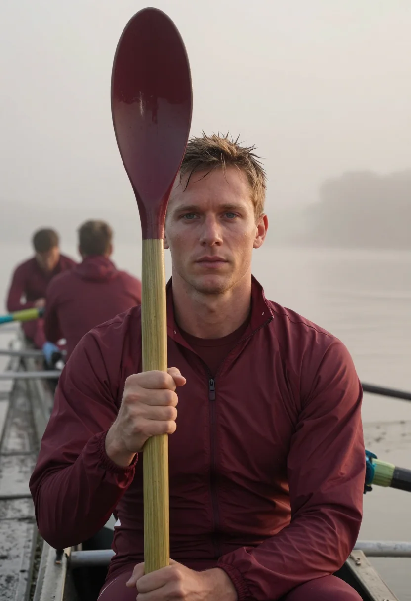 AI tideway rowing bordeaux sample — portrait of a man, framed tight, head and shoulders, the bod
