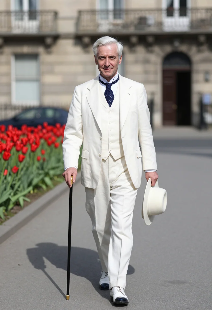 AI tom wolfe sample — portrait of a man, half-length portrait of a Western-Europea