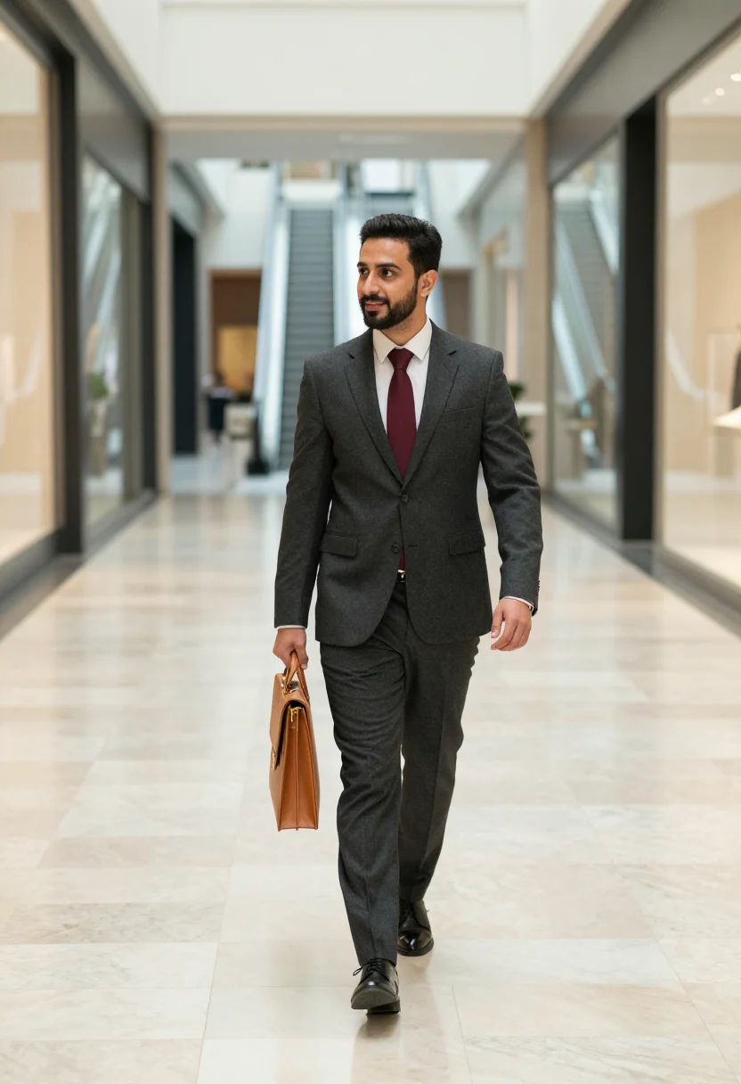 AI toronto bay street sample — portrait of a man, full-length portrait of a Middle-Eastern