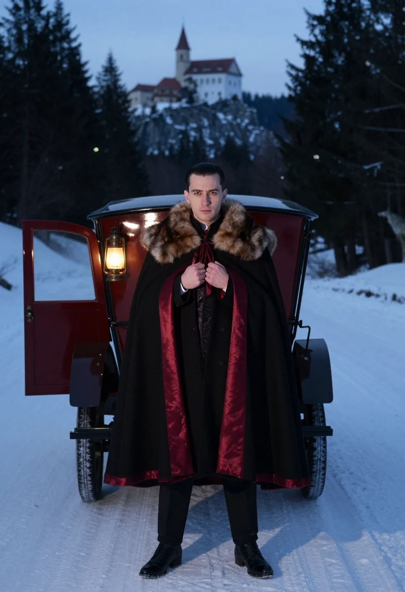 AI transylvania count sample — portrait of a man, full-length portrait of a Central-Europea