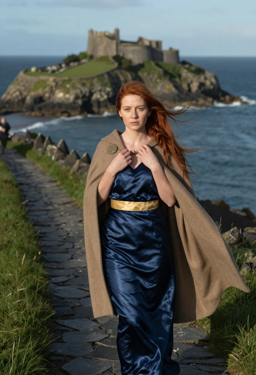 AI tristan isolde sample — portrait of a woman, three-quarter-length portrait of an Iri