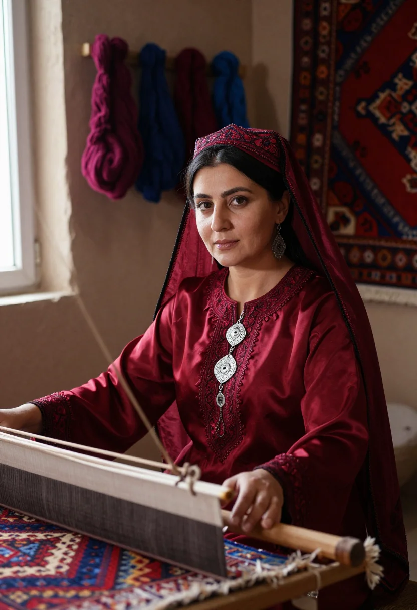 Example portrait from the AI Turkmen Keteni — Free Preview, Train Once