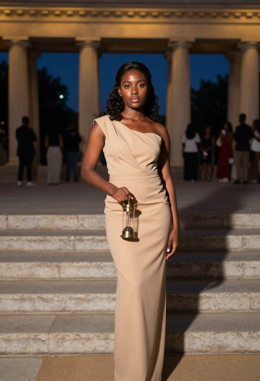 AI tyla water sample — portrait of a woman, half-length portrait of a Southern Afri