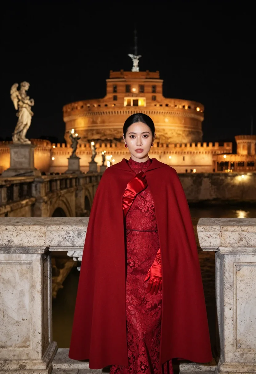 AI valentino saint valentin sample — portrait of a woman, three-quarter-length portrait of an Ita