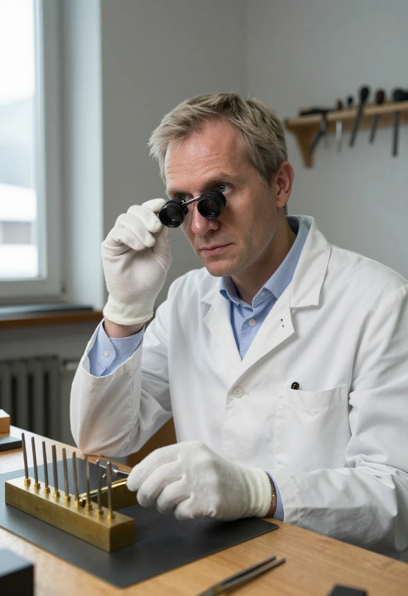 Example portrait from the AI Vallee De Joux Watchmaker — Free Preview, Train Once