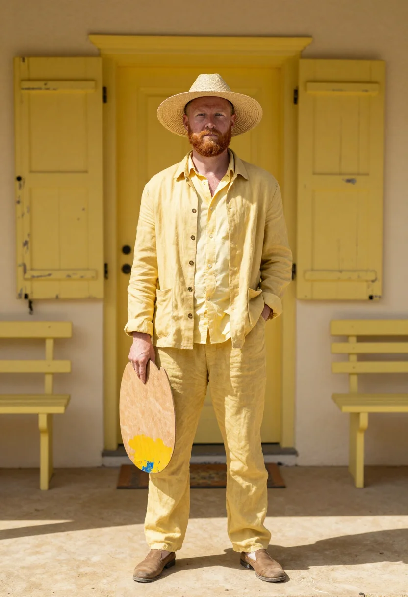AI van gogh arles sample — portrait of a man, full-length portrait of a Western-Europea