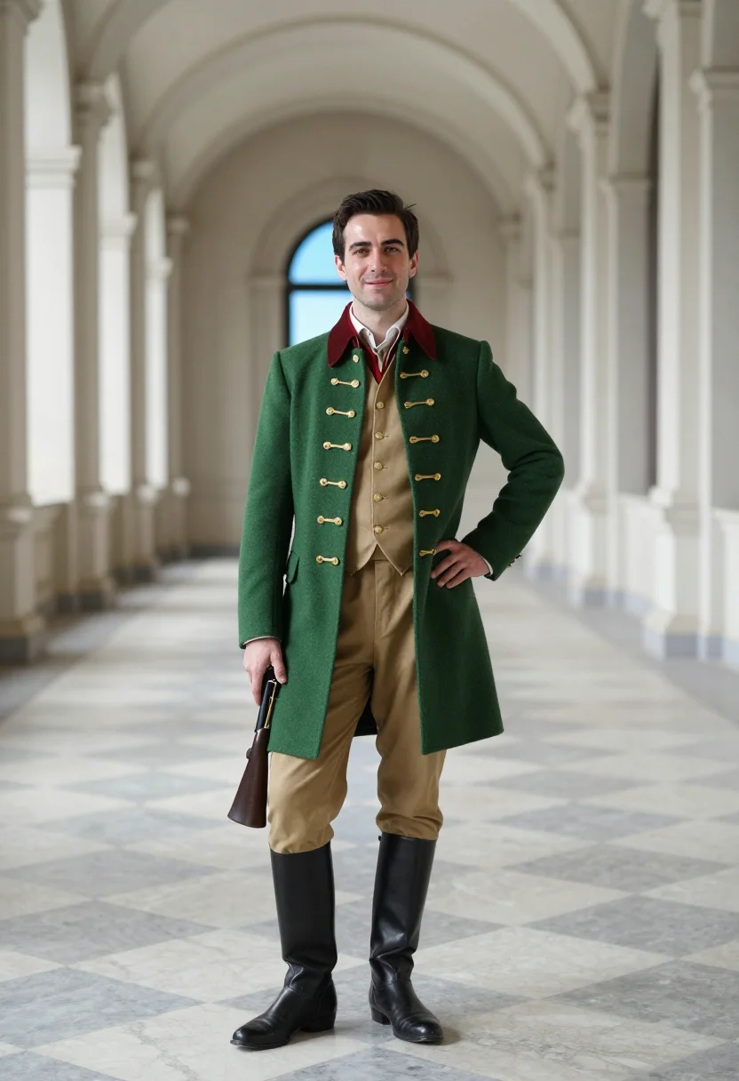 Example portrait from the AI Venaria Reale — Free Preview, Train Once