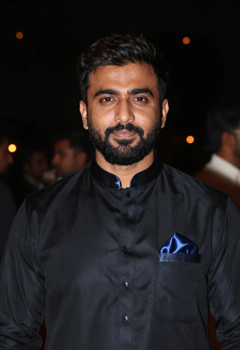 AI virat kohli 2023 sample — portrait of a man, chest-up photograph of a North-Indian man