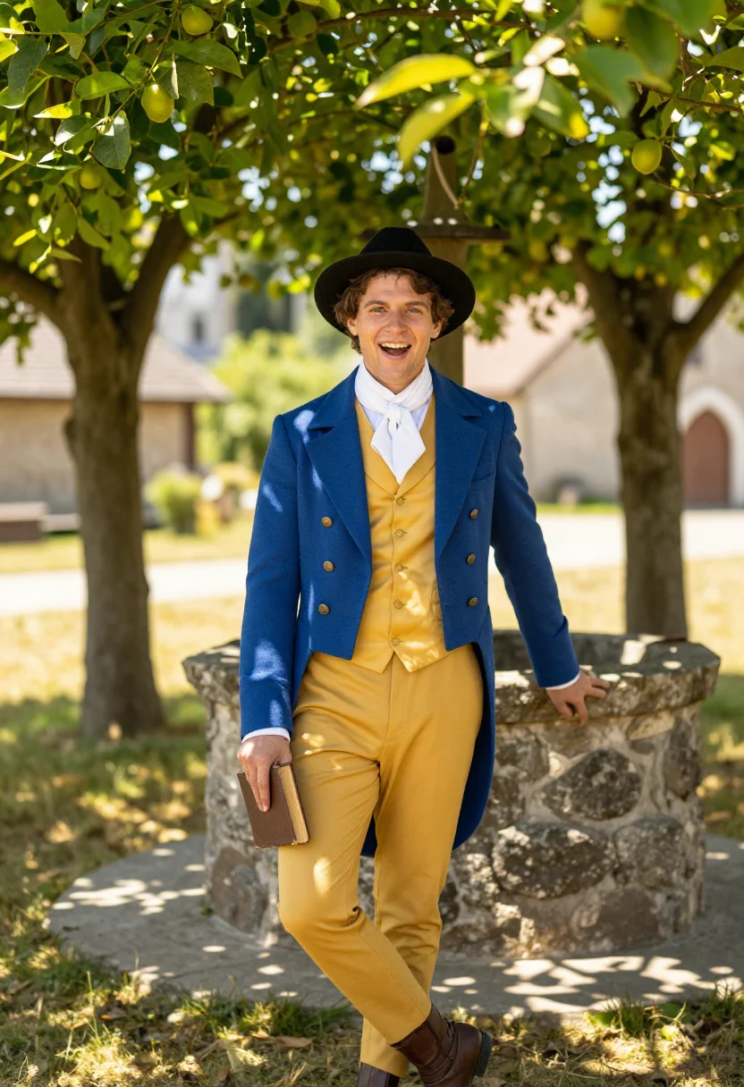 Example portrait from the AI Werther — Free Preview, Train Once
