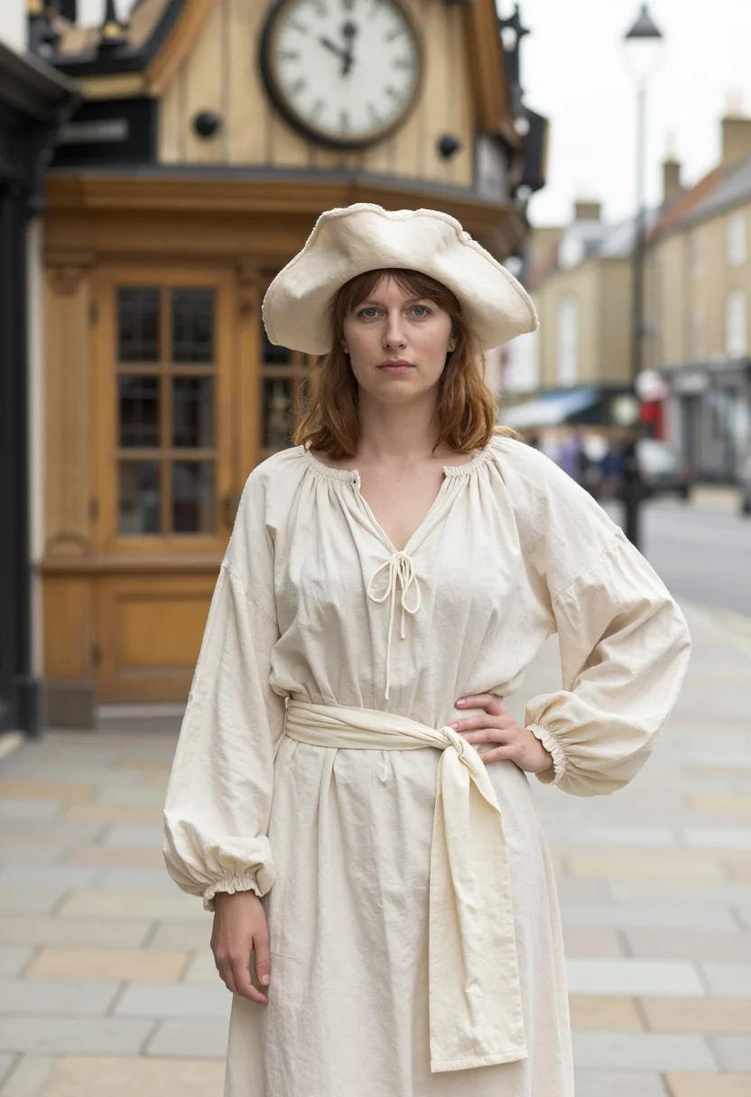 AI westwood worlds end kings road pirate cream sample — portrait of a woman, a Welsh woman in her mid-thirties with