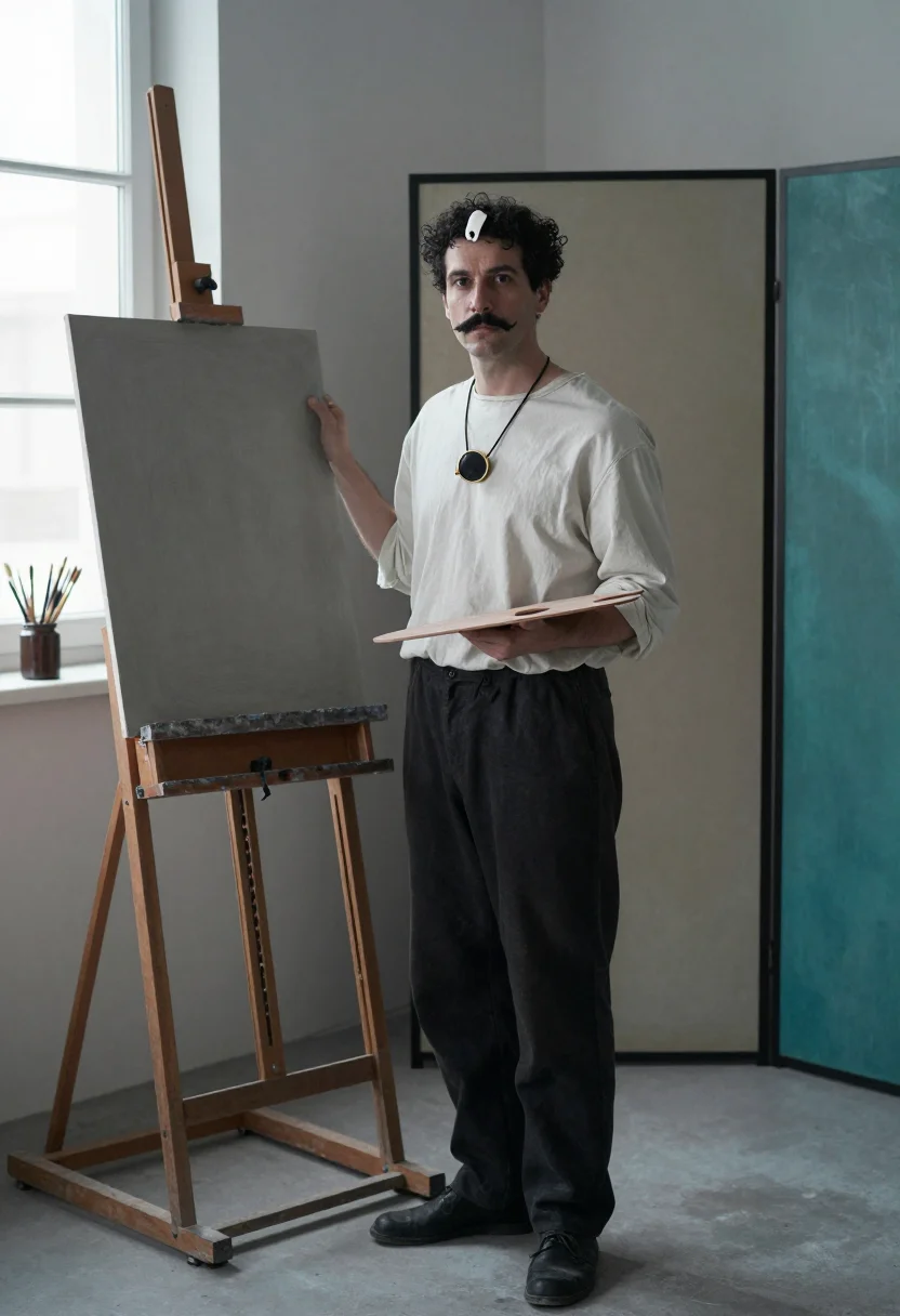 AI whistler sample — portrait of a man, full-length portrait of a Western-Europea