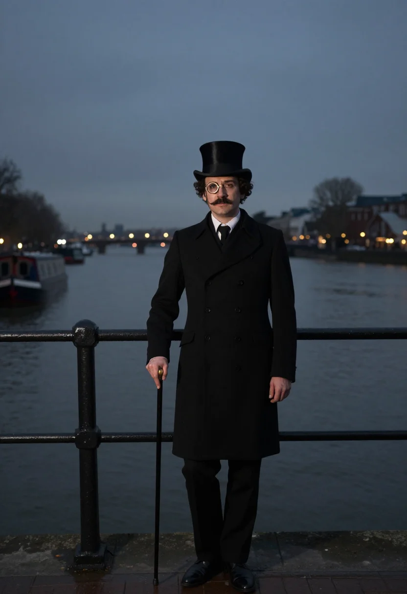 AI whistler sample — portrait of a man, full-length portrait of a Western-Europea