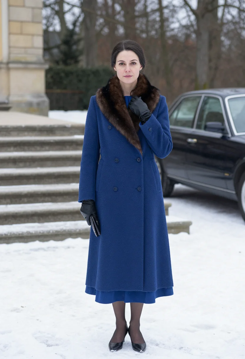 AI windsors noel sample — portrait of a woman, full-length portrait of a woman in her