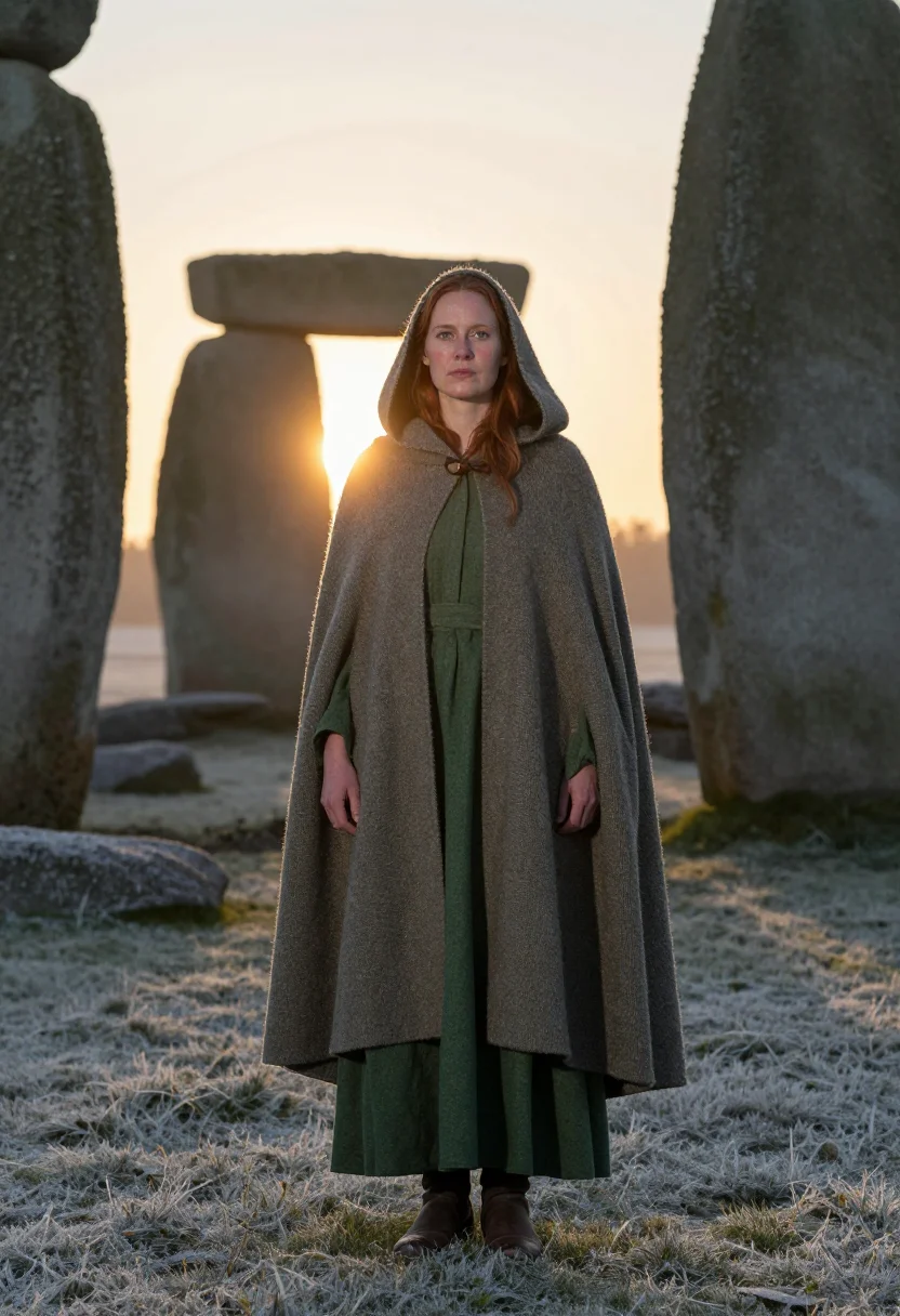 Example portrait from the AI Winter Solstice Stonehenge — Free Preview, Train Once