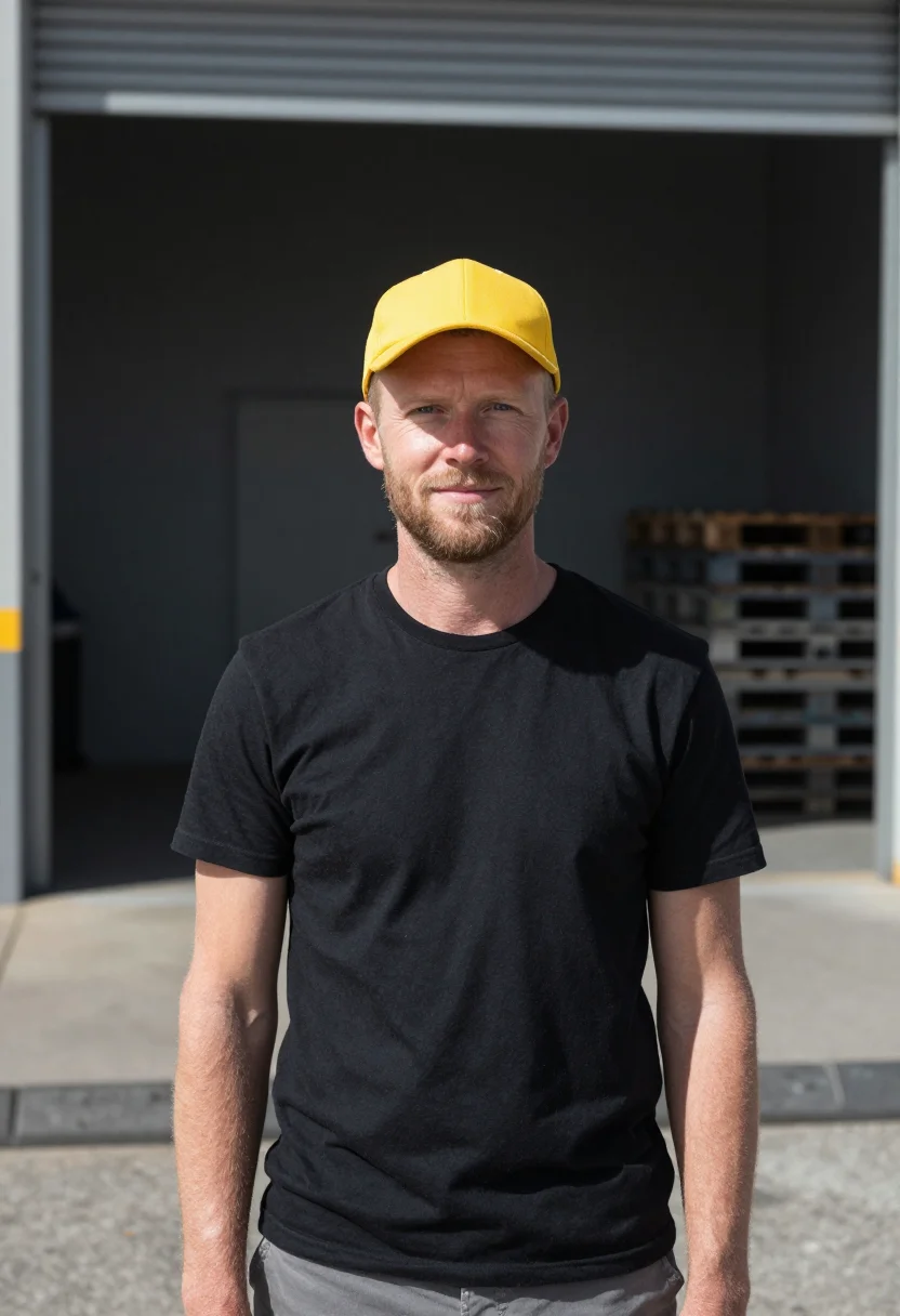 AI woodstock cape town dev yellow sample — portrait of a developer, head-and-shoulders portrait of an A