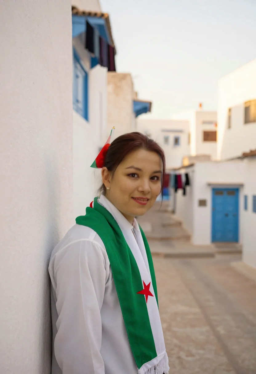 Example portrait from the AI Worldcup Algeria — 9 Photos in 45 Seconds
