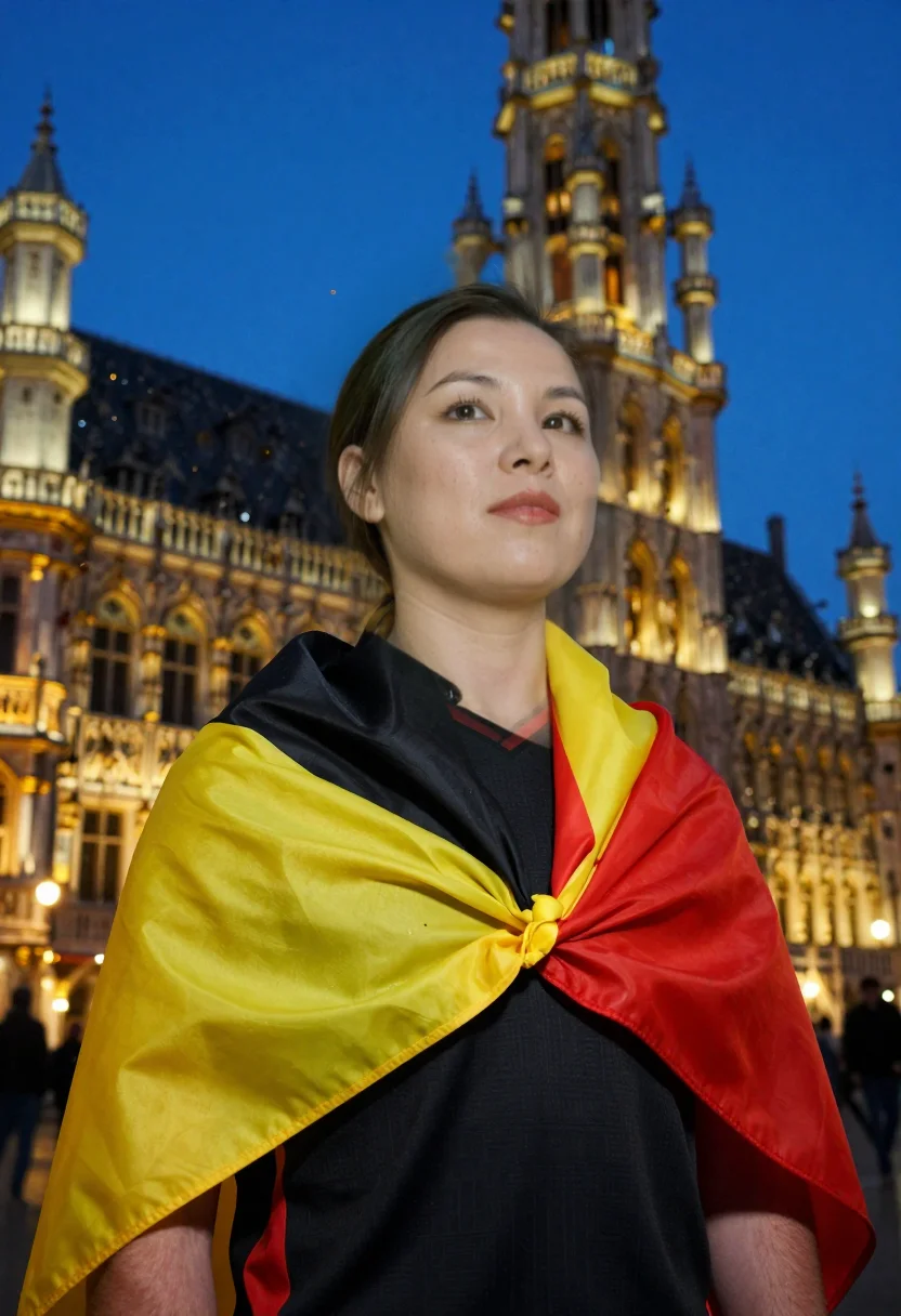 Example portrait from the AI Worldcup Belgium — 9 Photos in 45 Seconds