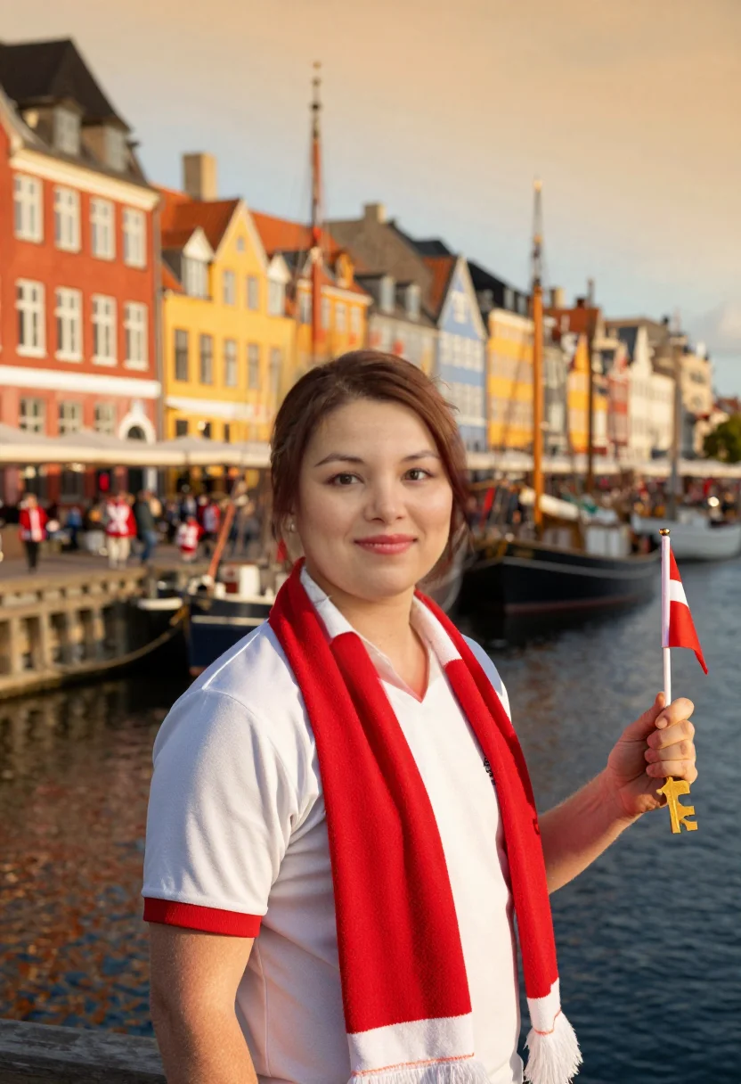 Example portrait from the AI Worldcup Denmark — 9 Photos in 45 Seconds