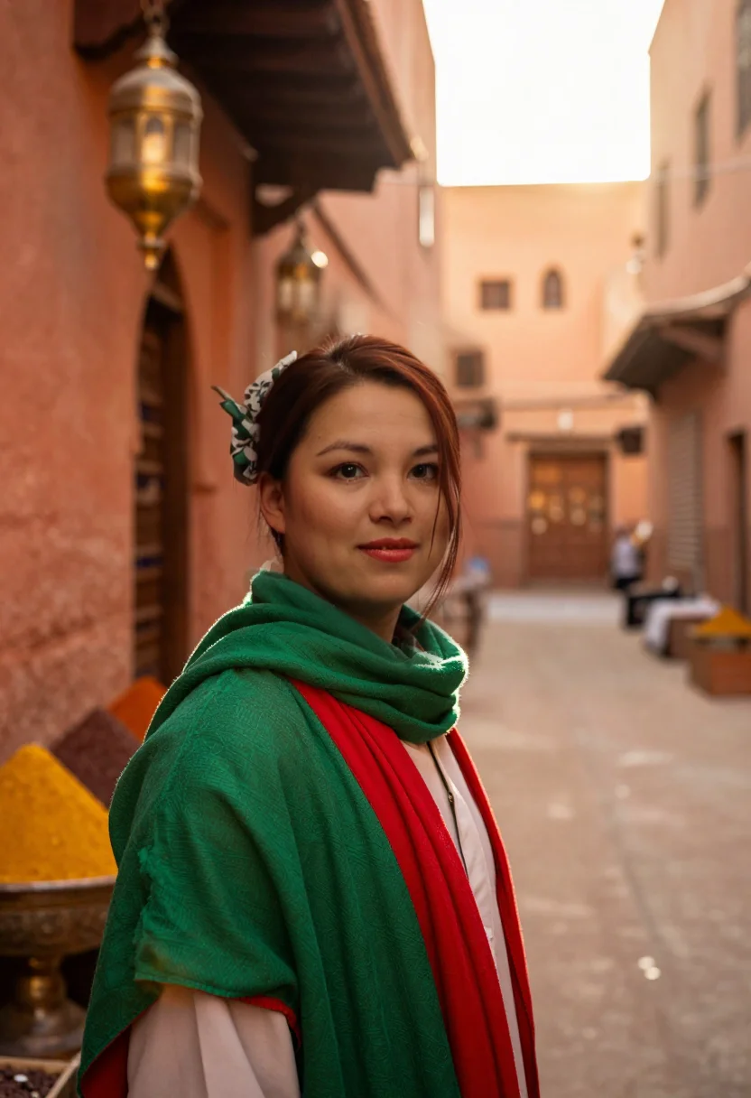 Example portrait from the AI Worldcup Morocco — 9 Photos in 45 Seconds