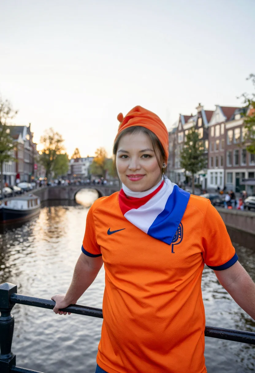 Example portrait from the AI Worldcup Netherlands — 9 Photos in 45 Seconds