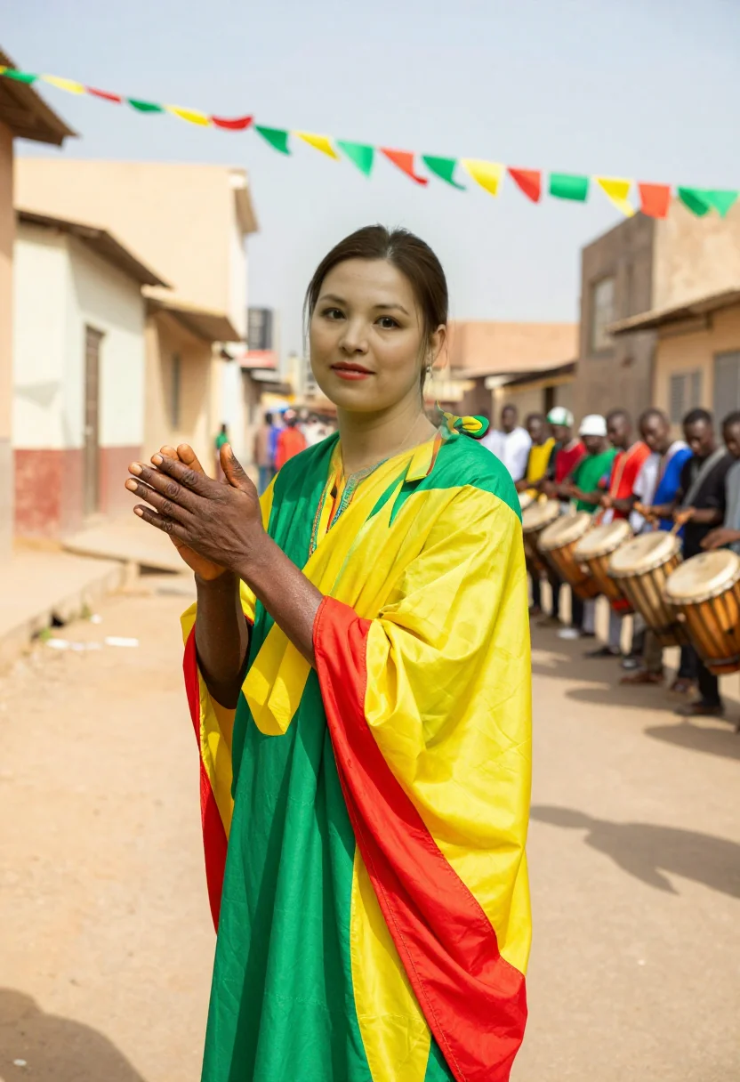Example portrait from the AI Worldcup Senegal — 9 Photos in 45 Seconds