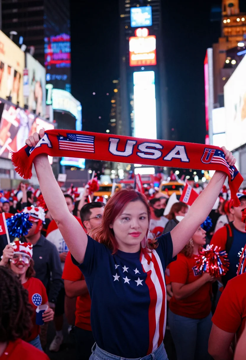 Example portrait from the AI Worldcup Usa — 9 Photos in 45 Seconds