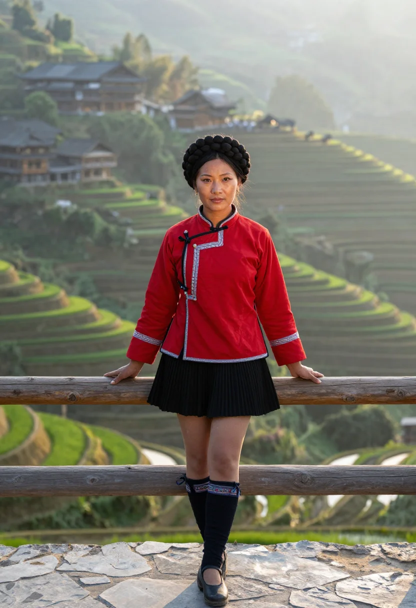 Example portrait from the AI Yao Longji — Free Preview, Train Once