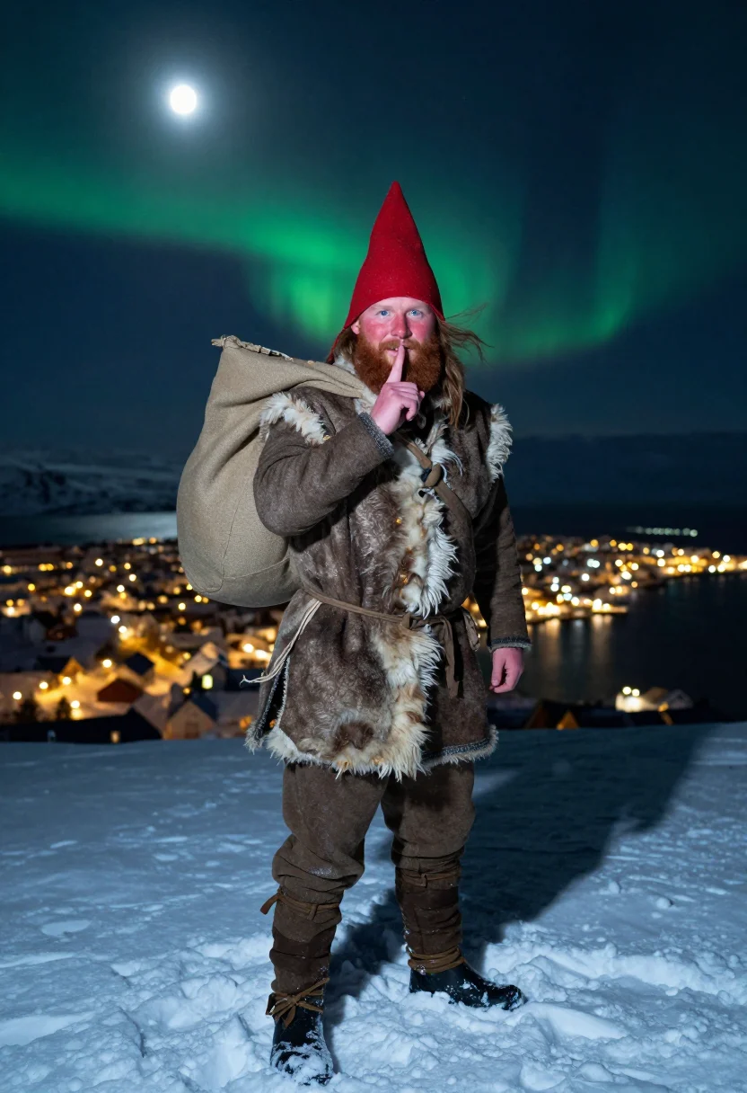AI yule lads reykjavik sample — portrait of a man, full-length portrait of a man of Icelandi