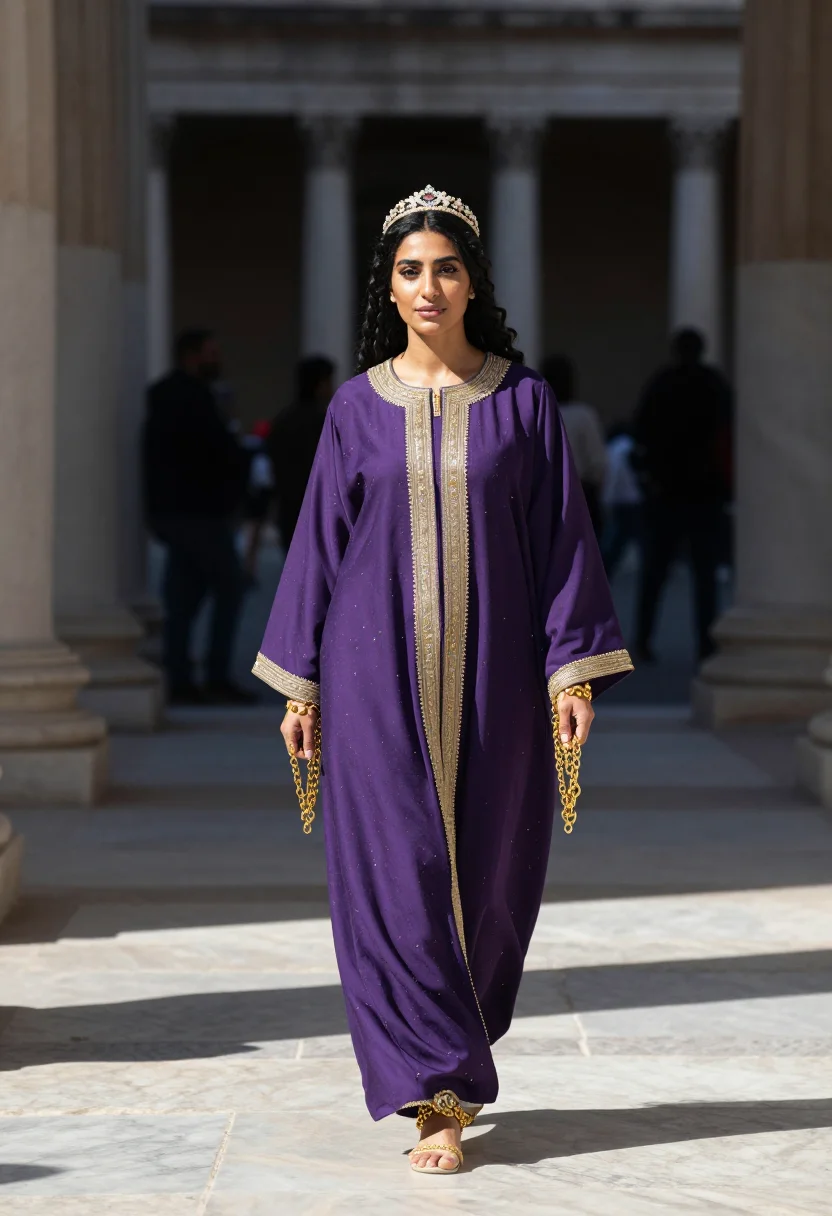 AI zenobia sample — portrait of a woman, full-length portrait of a Syrian woman