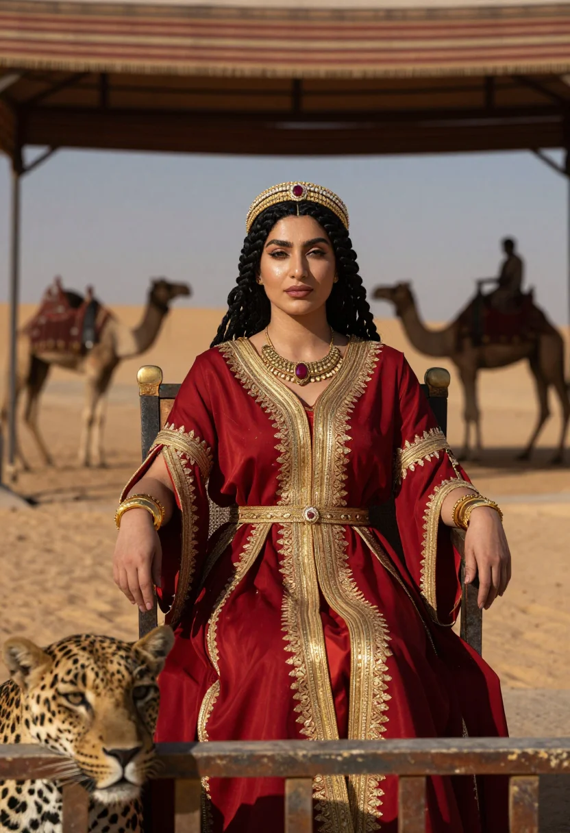 AI zenobia sample — portrait of a woman, half-length near-frontal portrait of a