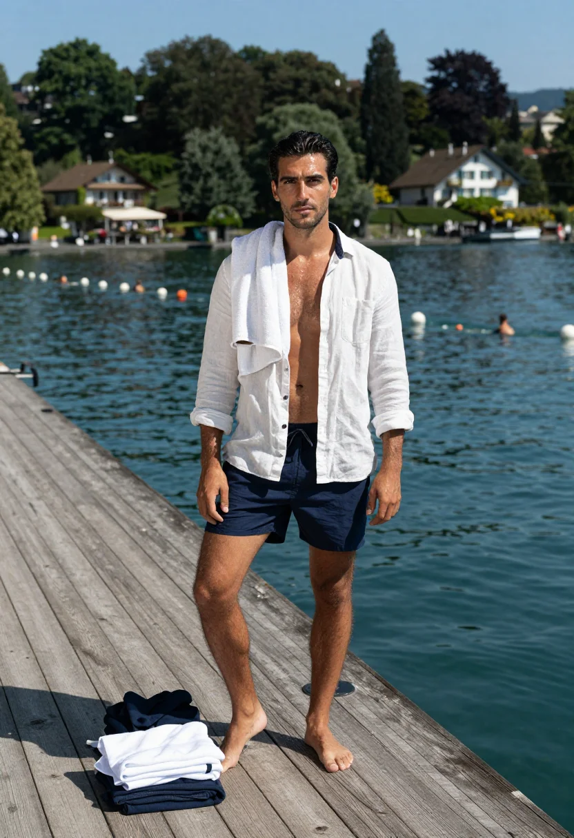 AI zurich engineering sample — portrait of a man, full-length portrait of a Southern-Europe